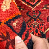 Vintage Zarrin Gol Zanjan Wool Rug. Original rug photograph; SKU RR 32889; source IMG_7500.