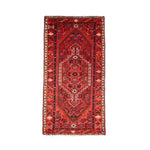 Vintage Zarrin Gol Zanjan Wool Rug, full rug view. Original catalog photograph; SKU RR 32889.