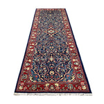 Vintage Arak Runner, front perspective view of the complete rug, hand-knotted wool pile. SKU RR 30663.