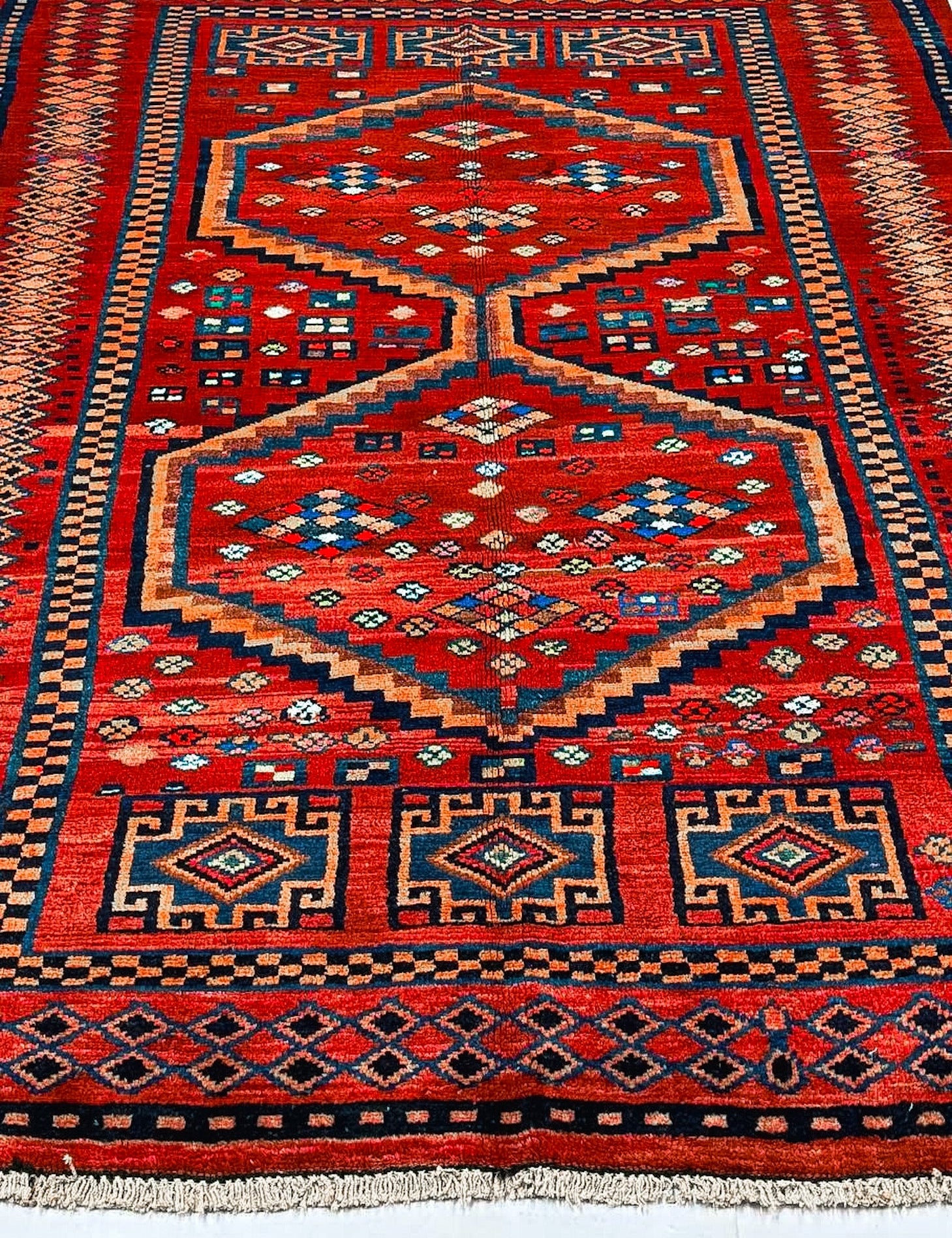 Persian Hamadan Rug | 5' 7" x 7' 10" Rug the Rock