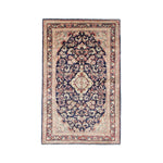 Vintage Mahallat Rug, top view on white background, hand-knotted wool pile. SKU RR 30875.