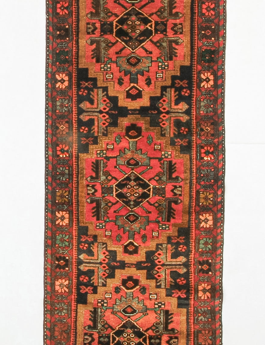 Persian Hamadan Runner Rug | 3' 4" x 10' Rug the Rock