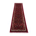 Persian Hosseinabad Hamadan Runner, lengthwise view, hand-knotted wool pile. SKU RR 32337.