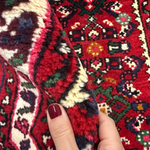 Persian Hosseinabad Hamadan Runner. Original rug photograph; SKU RR32337; source IMG_7097.