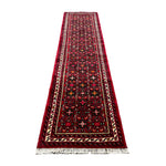 Persian Hosseinabad Hamadan Runner, lengthwise view, hand-knotted wool pile. SKU RR 32337.