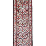 Persian Tafresh Runner, top view on white background, hand-knotted wool pile. SKU RR 32377.