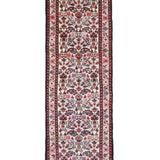 Persian Tafresh Runner, top view on white background, hand-knotted wool pile. SKU RR 32377.