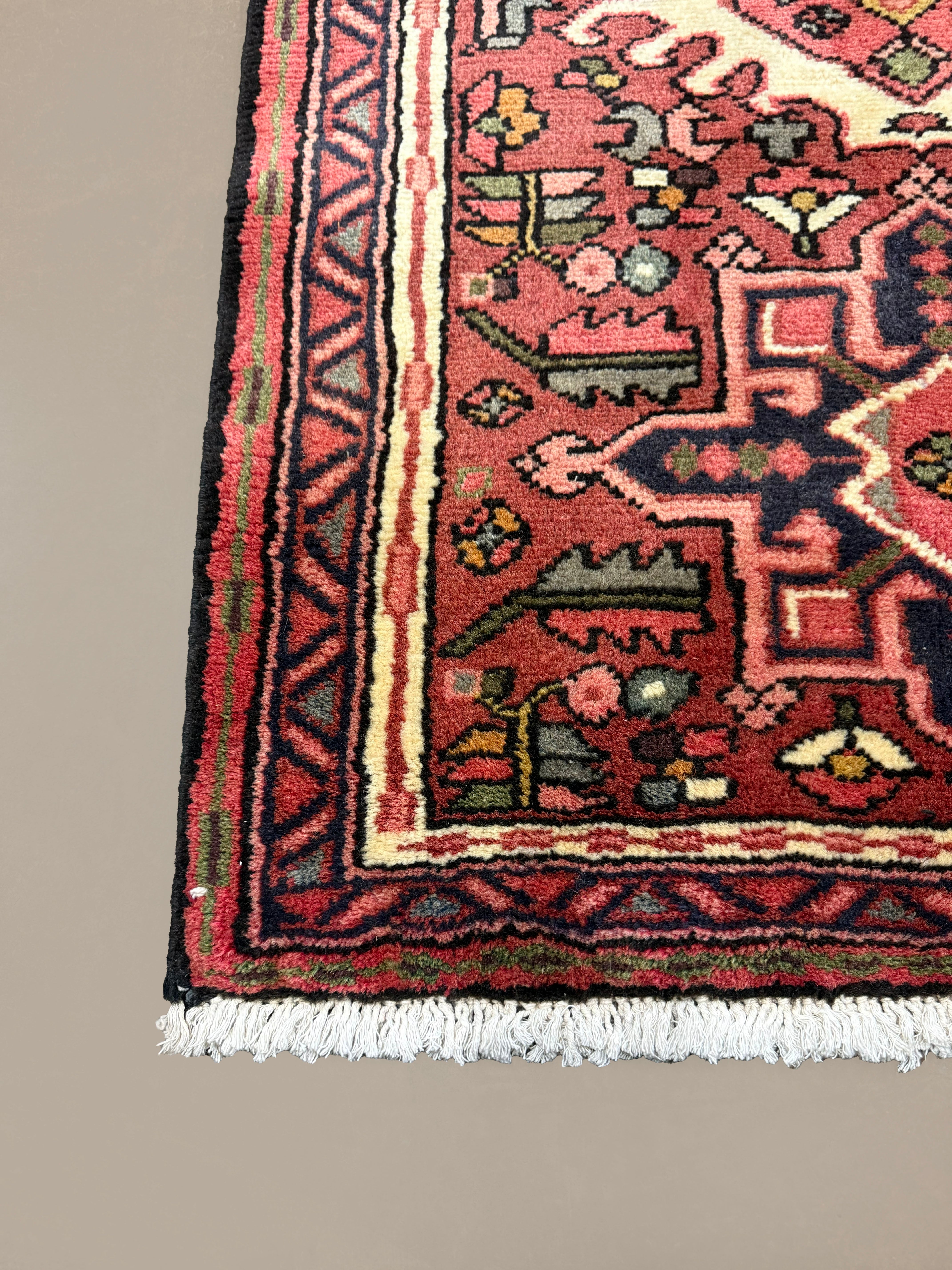 Vintage Qarajeh Wool Runner. Product photograph; SKU RR 32388; source IMG_7414.