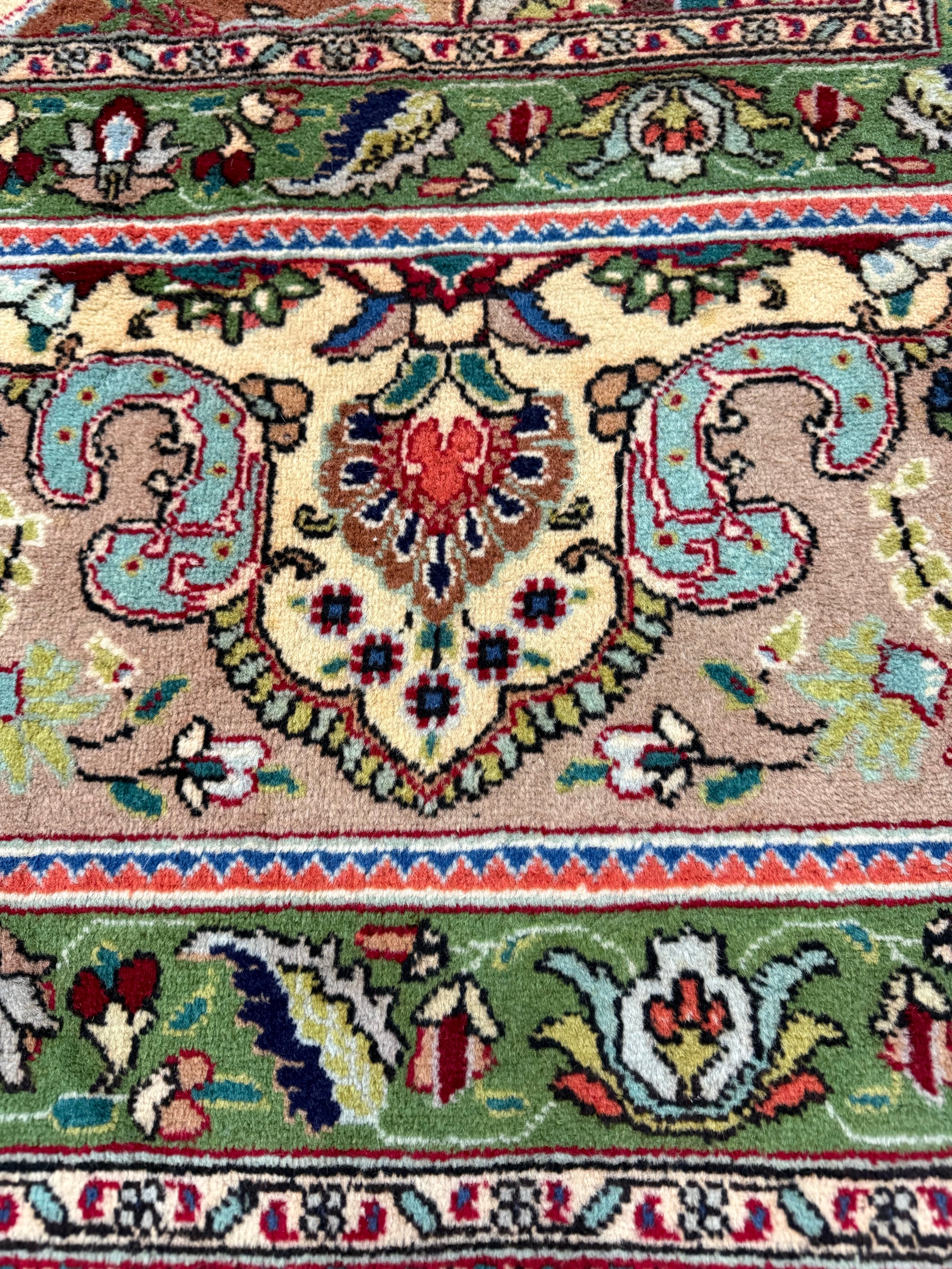 Vintage Tabriz Rug. Original rug photograph; SKU RZ5000; source IMG_8062.