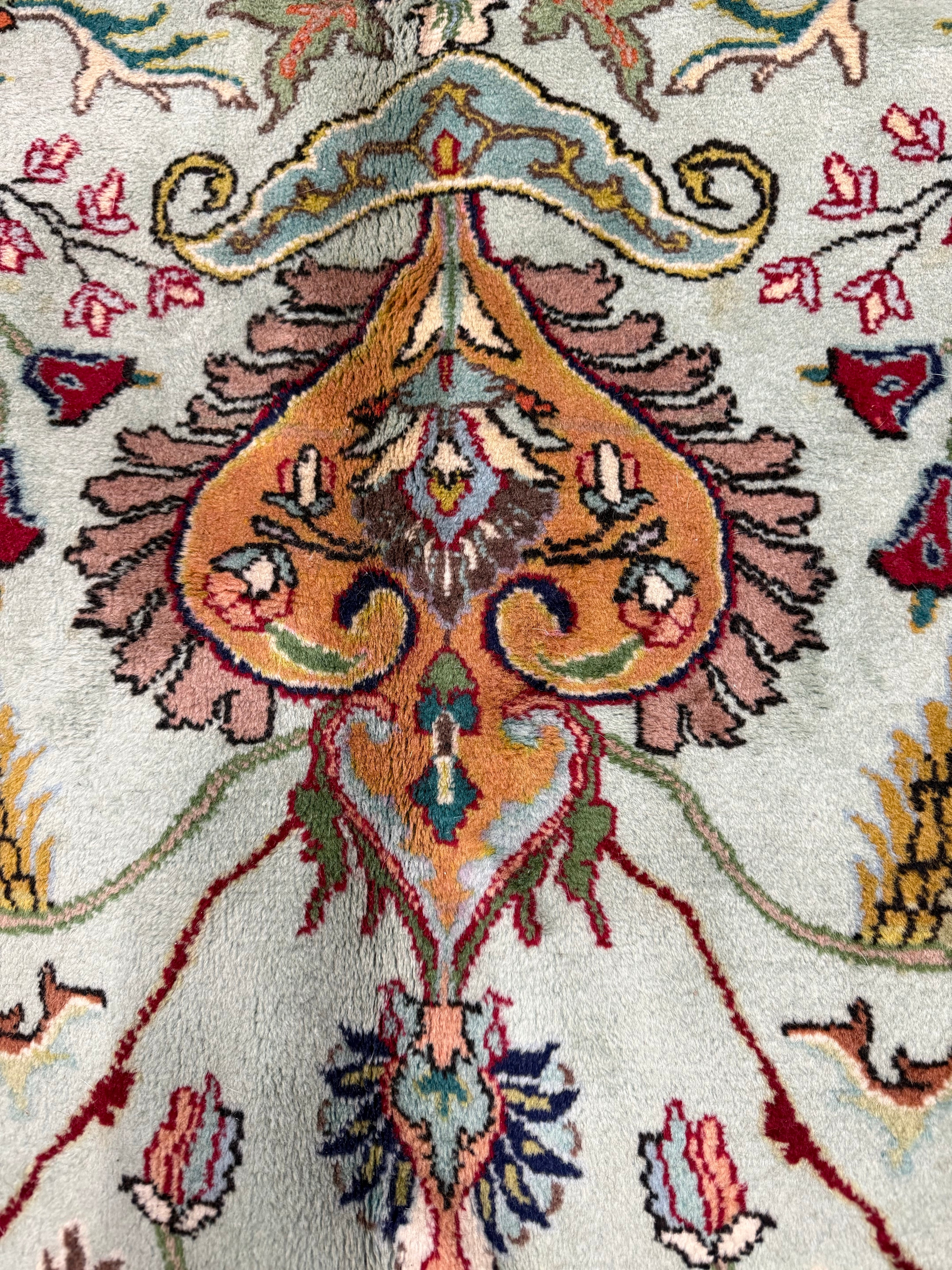 Vintage Tabriz Rug. Original rug photograph; SKU RZ5000; source IMG_8064.