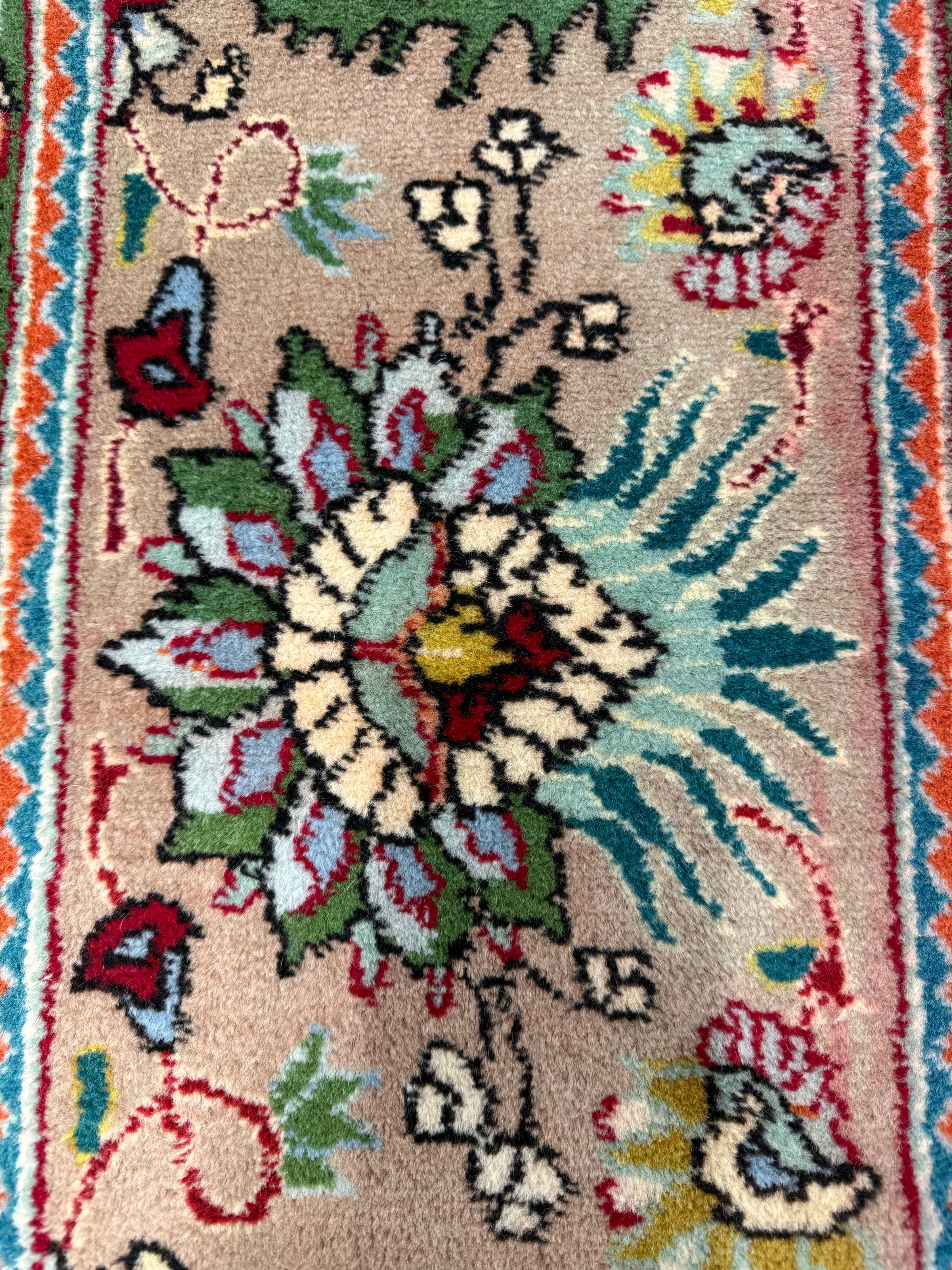 Vintage Tabriz Rug. Original rug photograph; SKU RZ5000; source IMG_8066.