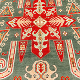 Egyptian Kazak Rug | 6' 6" x 8' 5"