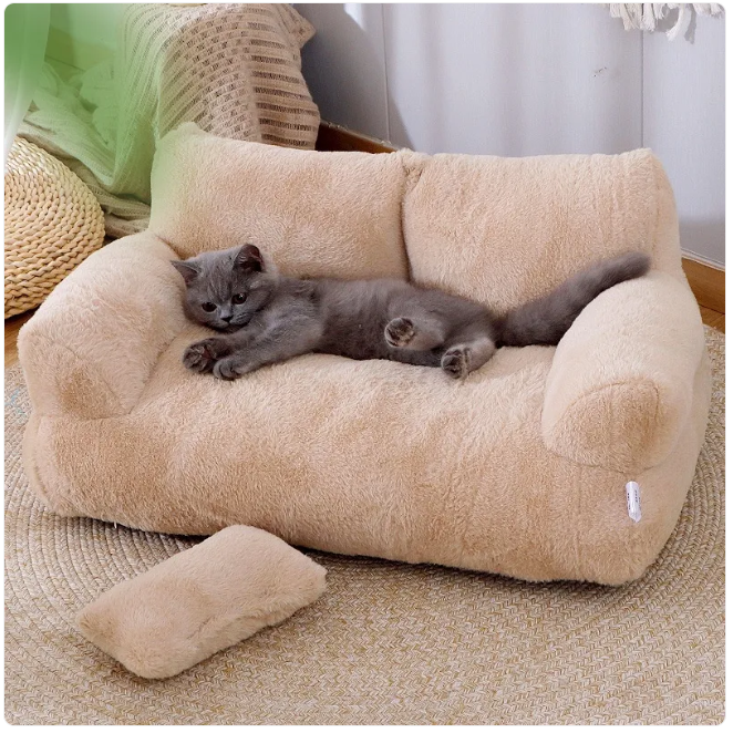 Plush Pet Bed Rug the Rock