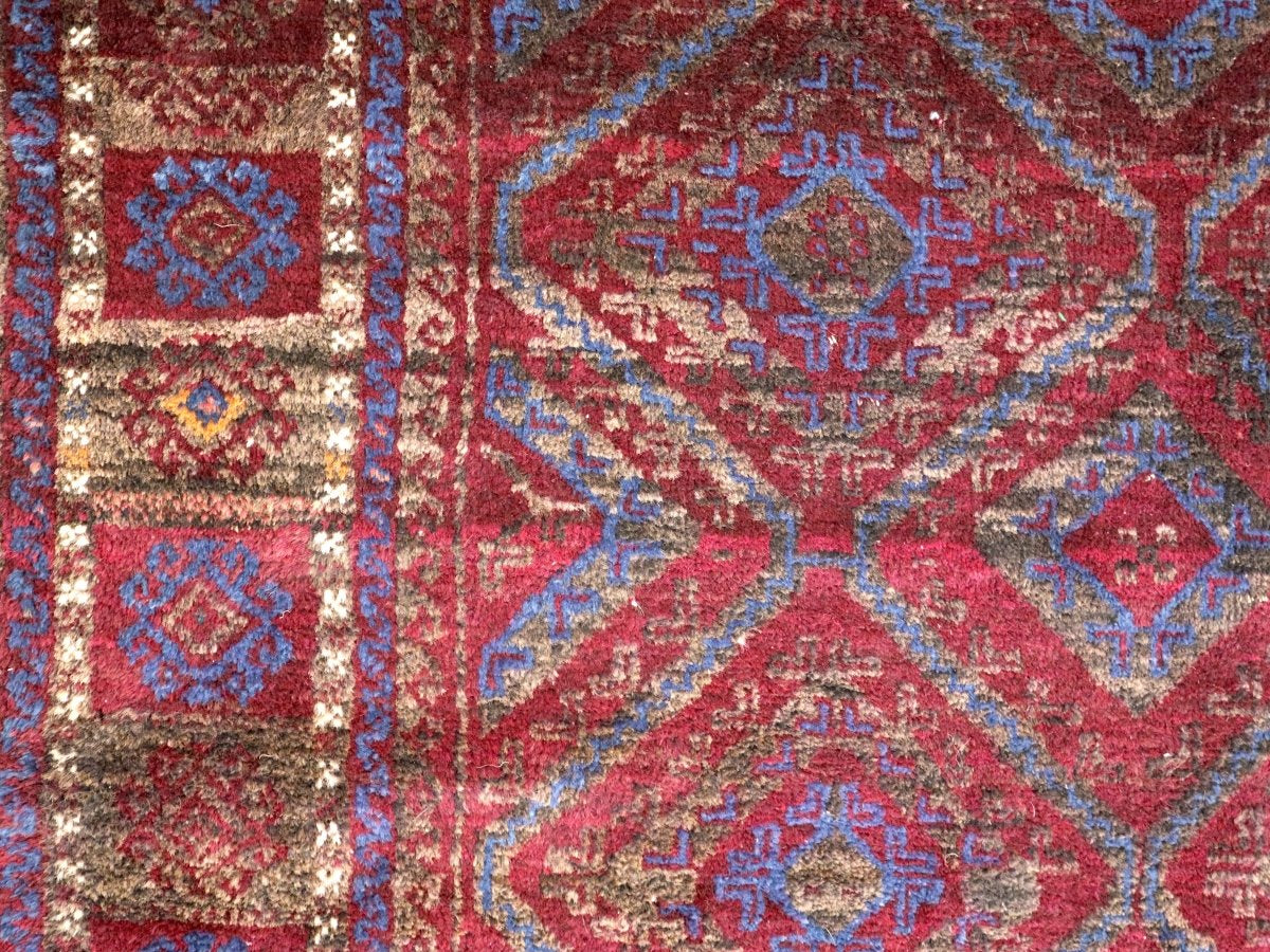 Afghan Baluch Rug | 4' 7" x 7' 11" - Rug the Rock - Medium Rugs | 3' 6' x 4' x 7'