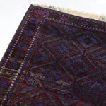 Afghan Baluch Rug | 4' 7" x 7' 11" - Rug the Rock - Medium Rugs | 3' 6' x 4' x 7'