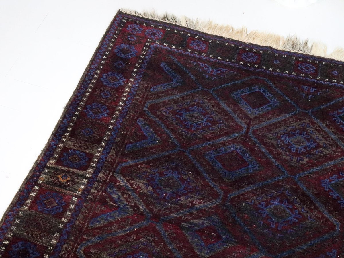 Afghan Baluch Rug | 4' 7" x 7' 11" - Rug the Rock - Medium Rugs | 3' 6' x 4' x 7'