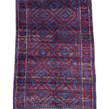 Afghan Baluch Rug | 4' 7" x 7' 11" - Rug the Rock - Medium Rugs | 3' 6' x 4' x 7'
