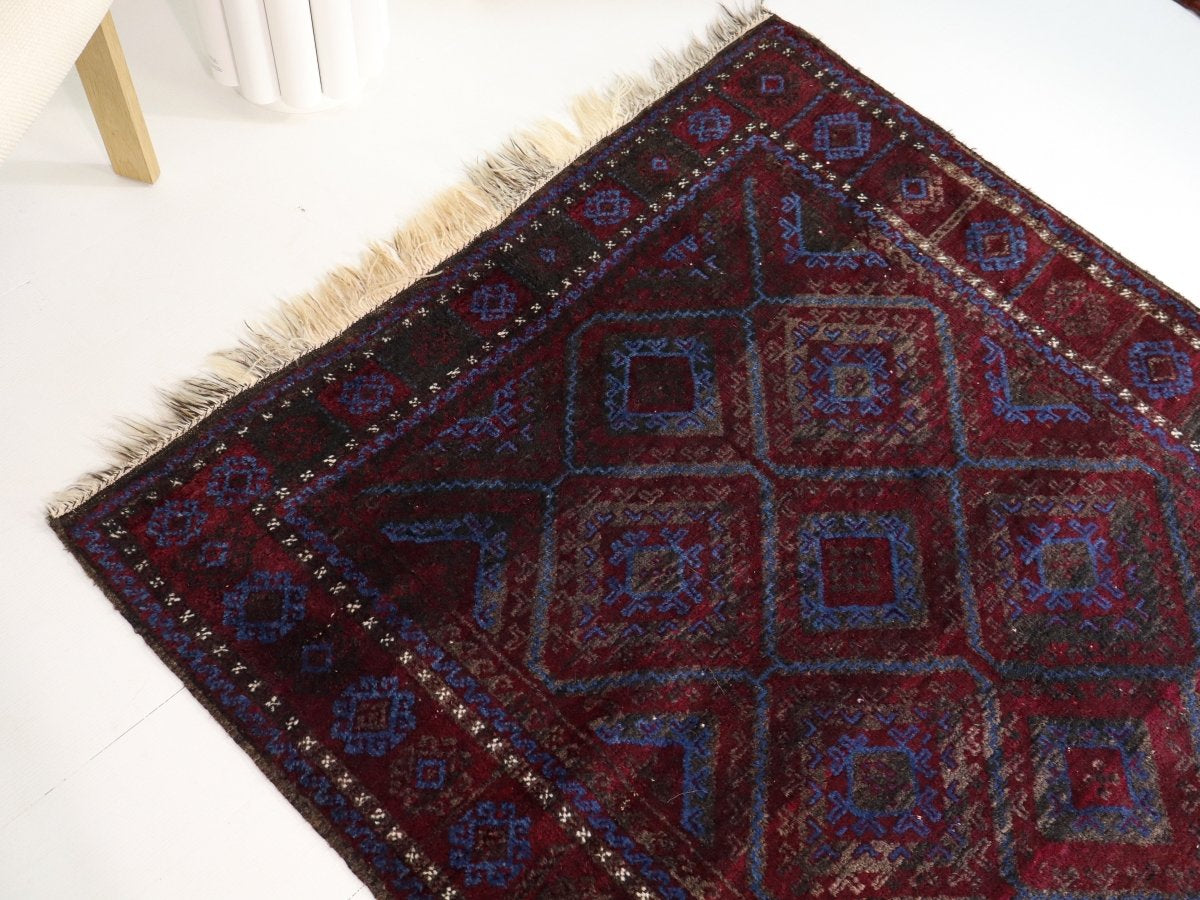 Afghan Baluch Rug | 4' 7" x 7' 11" - Rug the Rock - Medium Rugs | 3' 6' x 4' x 7'