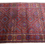 Afghan Baluch Rug | 4' 7" x 7' 11" - Rug the Rock - Medium Rugs | 3' 6' x 4' x 7'