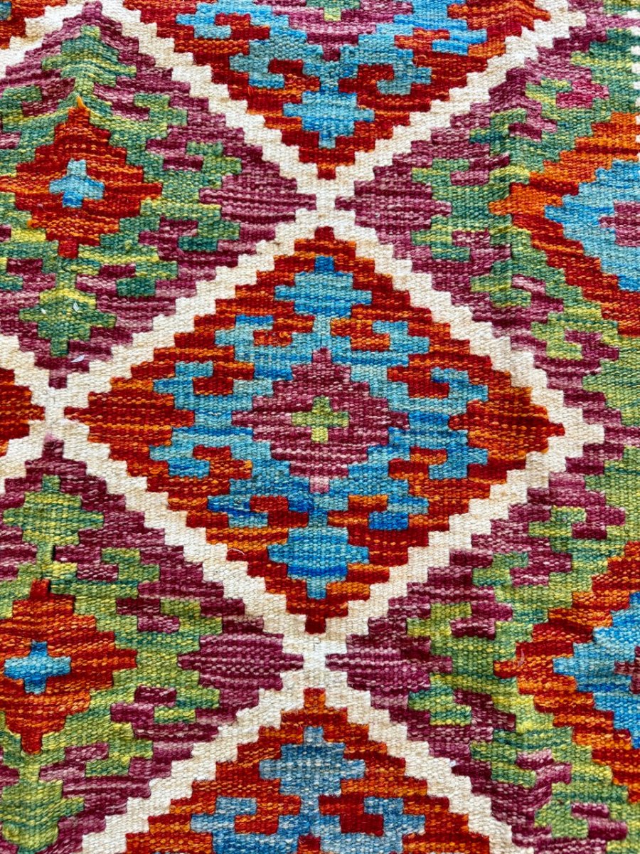 Afghan Chobi Kilim Rug | 4' 3" x 5' 9" - Rug the Rock