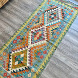 Afghan Chobi Kilim Runner | 2' 6" x 6' 7" - Rug the Rock