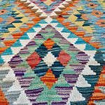 Afghan Chobi Kilim Runner | 2' 6" x 6' 7" - Rug the Rock