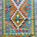 Afghan Chobi Kilim Runner | 2' 6" x 6' 7" - Rug the Rock