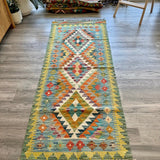 Afghan Chobi Kilim Runner | 2' 6" x 6' 7" - Rug the Rock