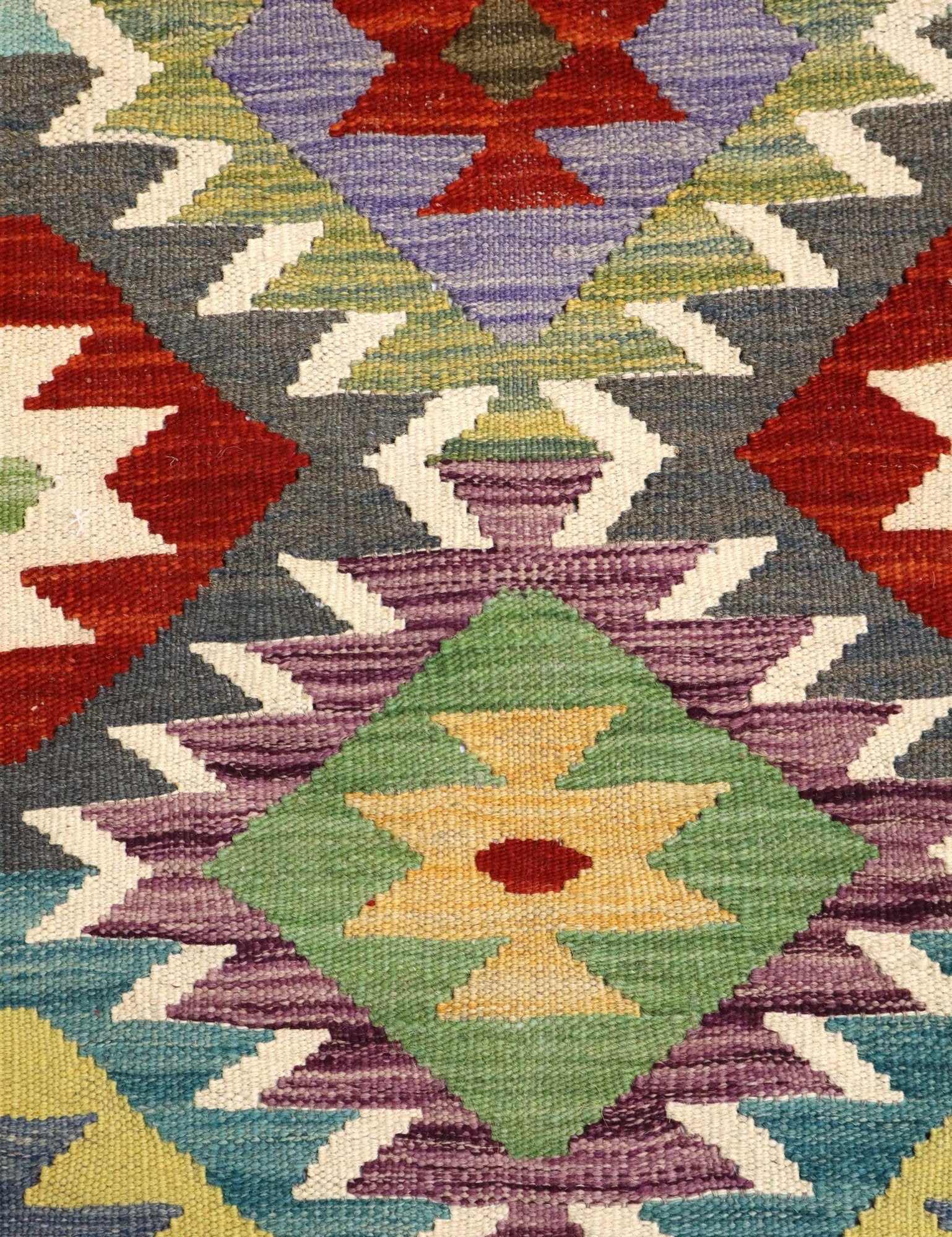Afghan Maimana Kilim Rug | 1' 11" x 2' 11" - Rug the Rock - available