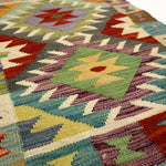 Afghan Maimana Kilim Rug | 1' 11" x 2' 11" - Rug the Rock - available