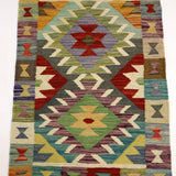 Afghan Maimana Kilim Rug | 1' 11" x 2' 11" - Rug the Rock - available