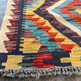 Afghan Maimana Kilim Rug | 2' 1" x 3' 3" - Rug the Rock - available