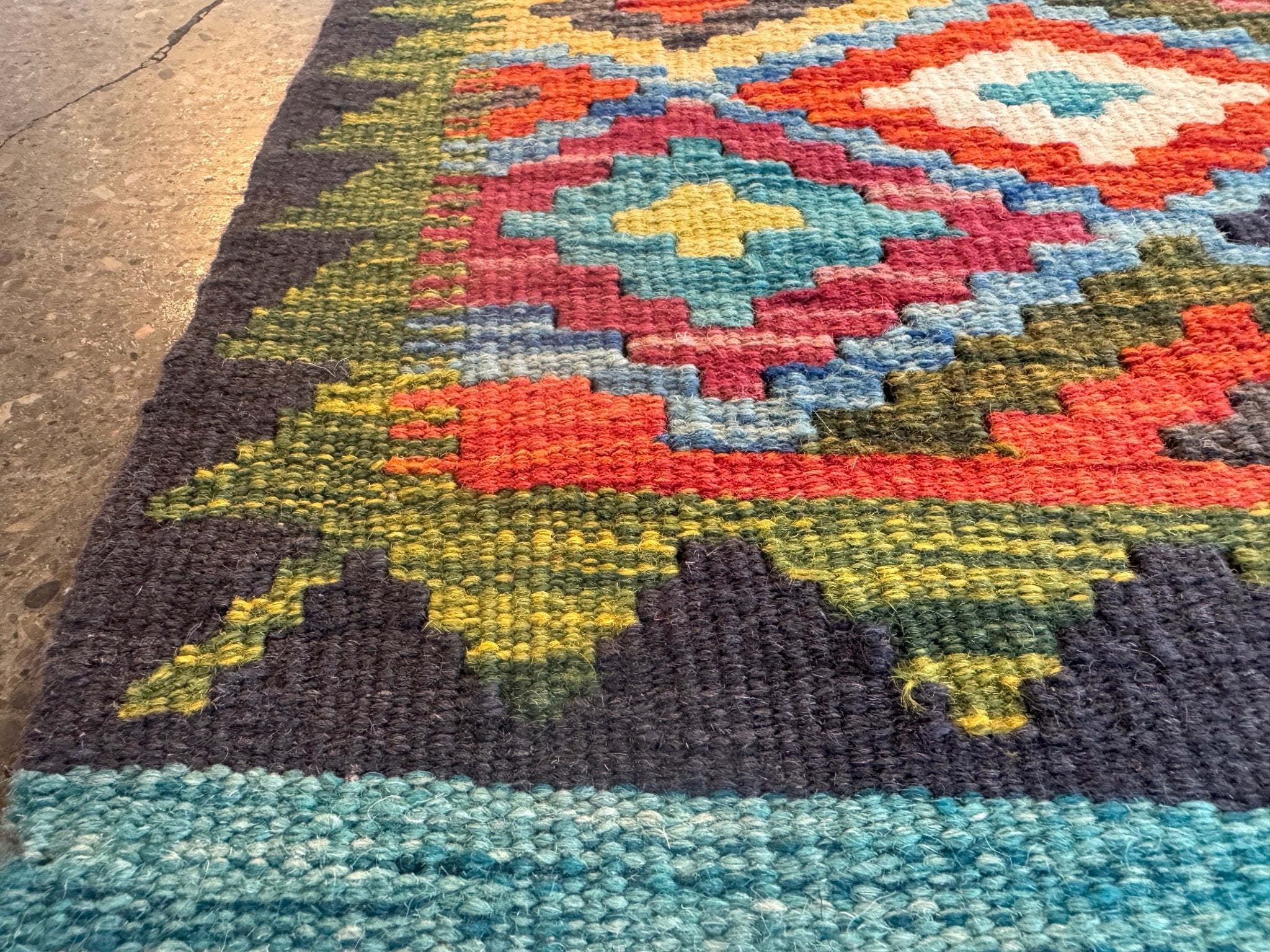 Afghan Maimana Kilim Rug | 2' 10" x 4' 5" - Rug the Rock - available