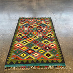 Afghan Maimana Kilim Rug | 2' 10" x 4' 5" - Rug the Rock - available