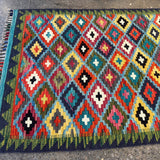 Afghan Maimana Kilim Rug | 2' 10" x 4' 5" - Rug the Rock - available