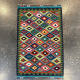 Afghan Maimana Kilim Rug | 2' 10" x 4' 5" - Rug the Rock - available