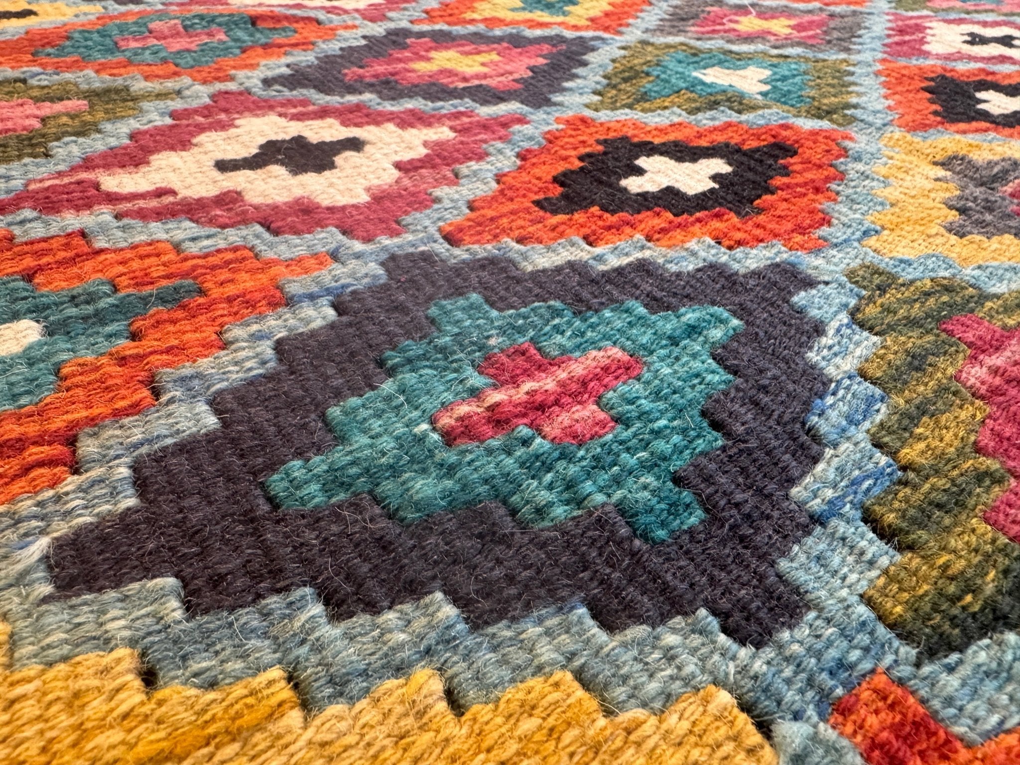 Afghan Maimana Kilim Rug | 2' 10" x 4' 5" - Rug the Rock - available