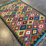 Afghan Maimana Kilim Rug | 2' 10" x 4' 5" - Rug the Rock - available