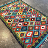 Afghan Maimana Kilim Rug | 2' 10" x 4' 5" - Rug the Rock - available