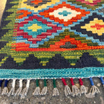 Afghan Maimana Kilim Rug | 2' 10" x 4' 5" - Rug the Rock - available
