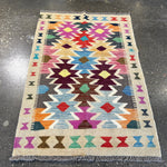 Afghan Maimana Kilim Rug | 2' 8" x 3' 11" - Rug the Rock - available