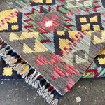 Afghan Maimana Kilim Rug | 2' 8" x 6' 3" - Rug the Rock - available