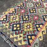 Afghan Maimana Kilim Rug | 2' 8" x 6' 3" - Rug the Rock - available