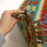 Afghan Maimana Kilim Rug | 2' 8" x 6' 8" - Rug the Rock - available