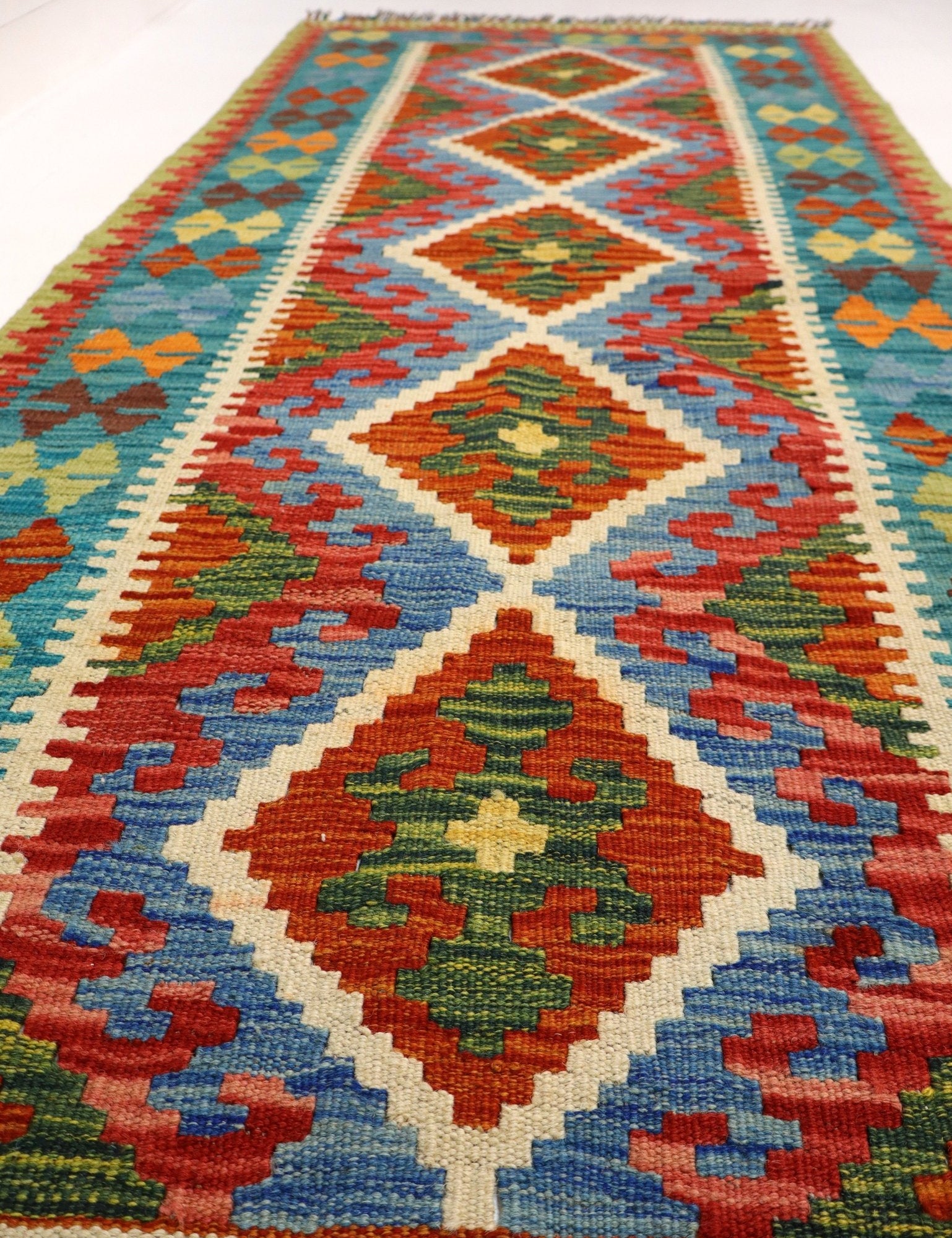 Afghan Maimana Kilim Rug | 2' 8" x 6' 8" - Rug the Rock - available