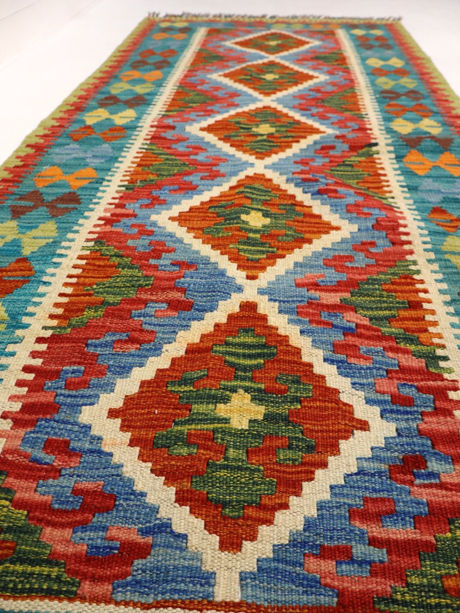 Afghan Maimana Kilim Rug | 2' 8" x 6' 8" - Rug the Rock - available