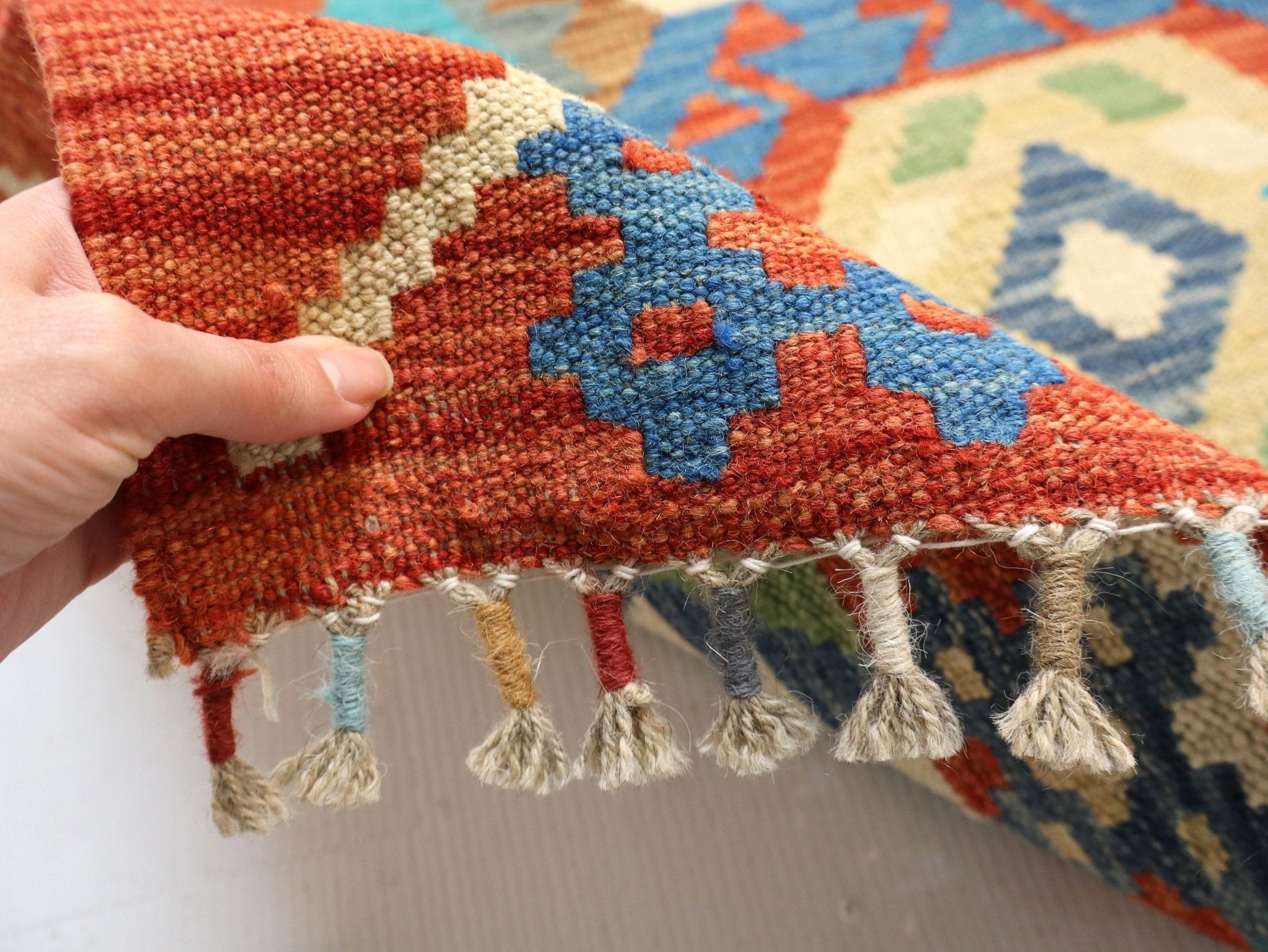 Afghan Maimana Kilim Rug | 2' 9" x 10' 2" - Rug the Rock - available