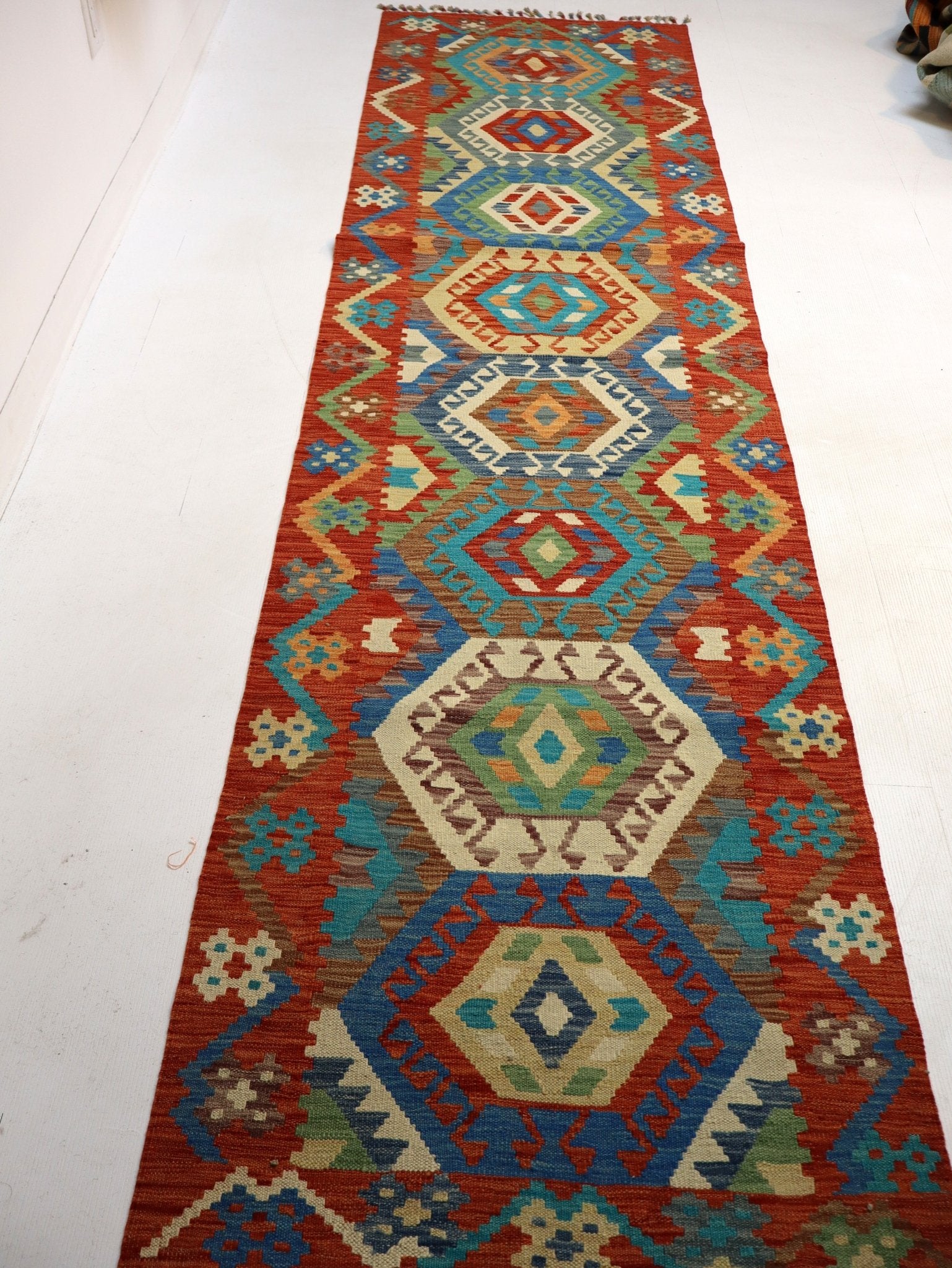 Afghan Maimana Kilim Rug | 2' 9" x 10' 2" - Rug the Rock - available