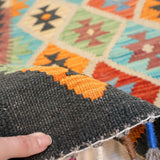 Afghan Maimana Kilim Rug | 2' 9" x 4' 2" Rug the Rock