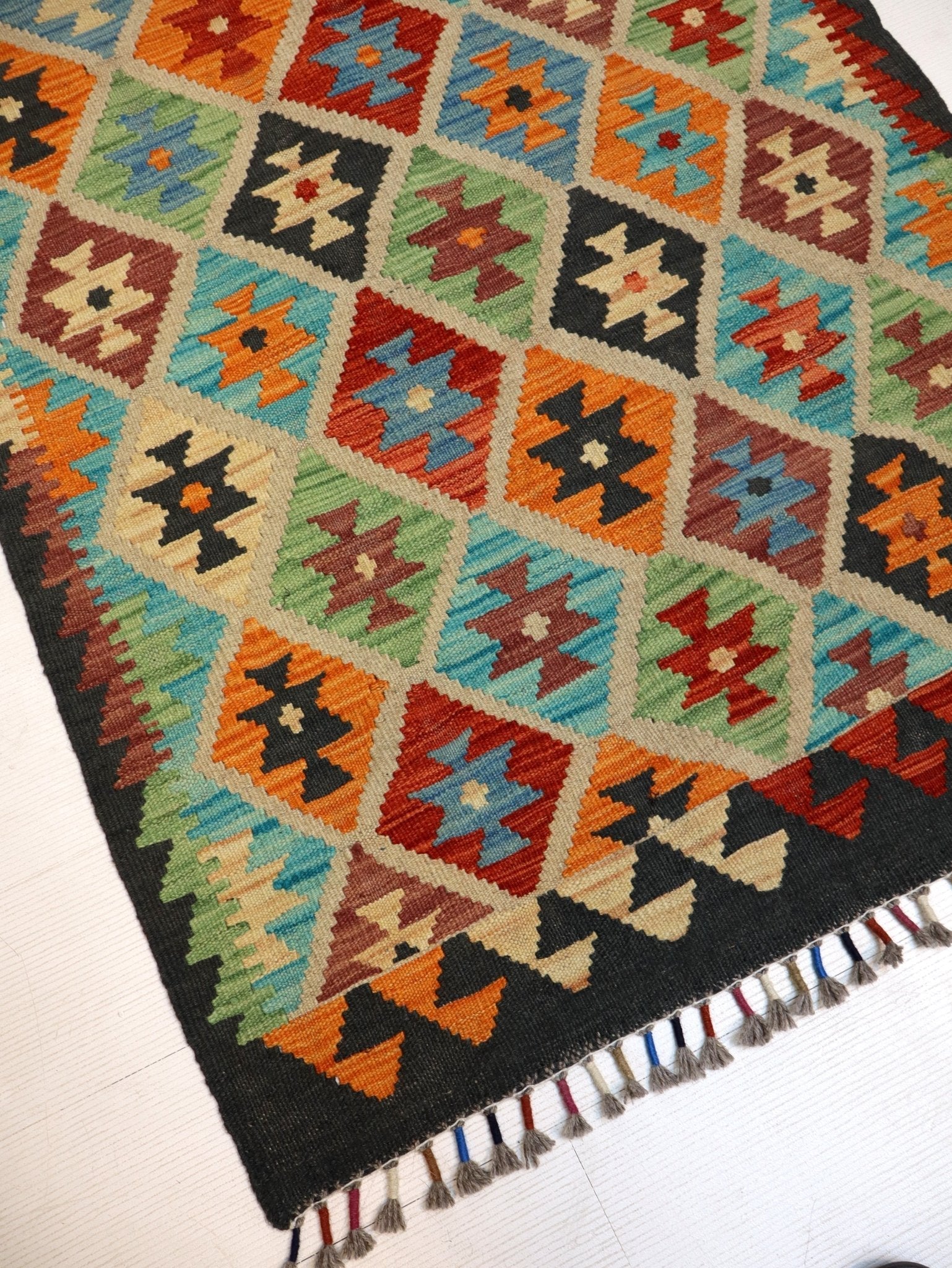 Afghan Maimana Kilim Rug | 2' 9" x 4' 2" Rug the Rock